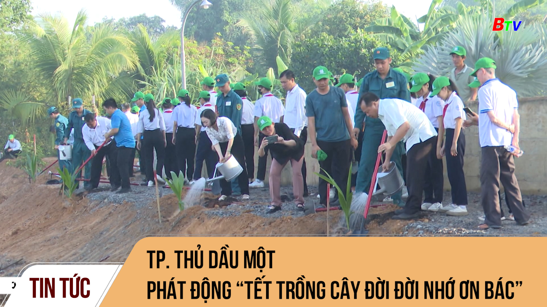 Tp. Thủ Dầu Một phát động “Tết trồng cây đời đời nhớ ơn Bác”